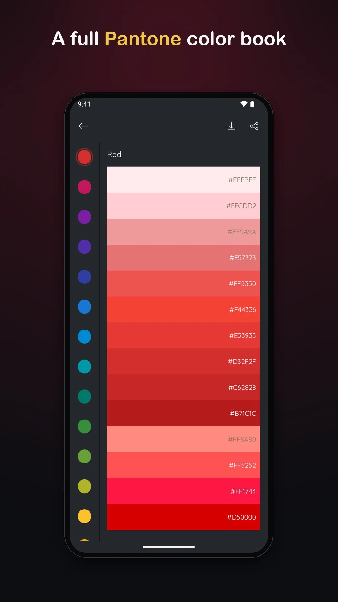 iPalettes – Color Palettes screenshot
