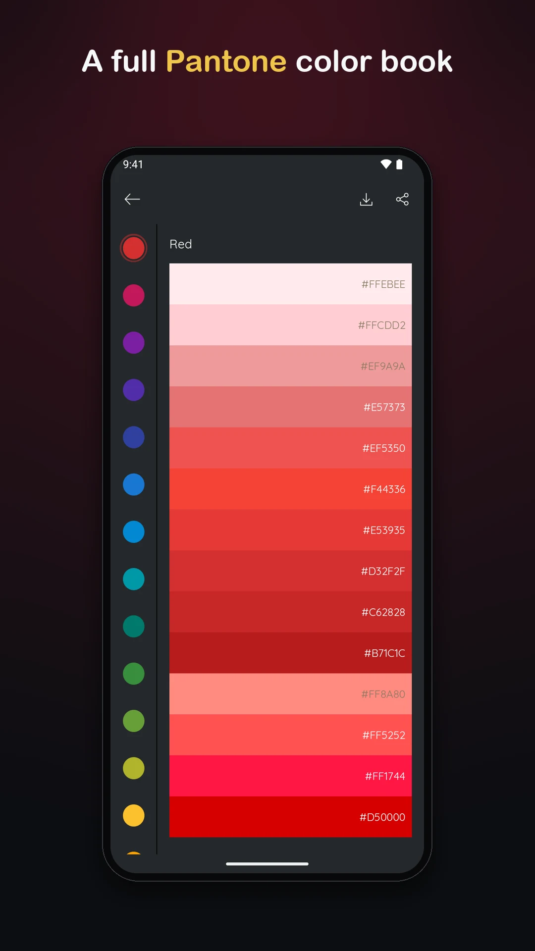 iPalettes – Color Palettes screenshot